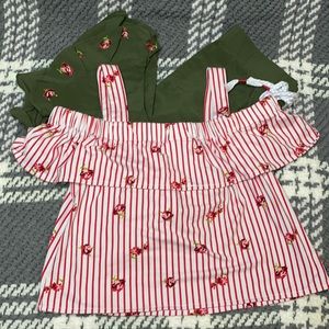 Girls matching set- Top & Capris